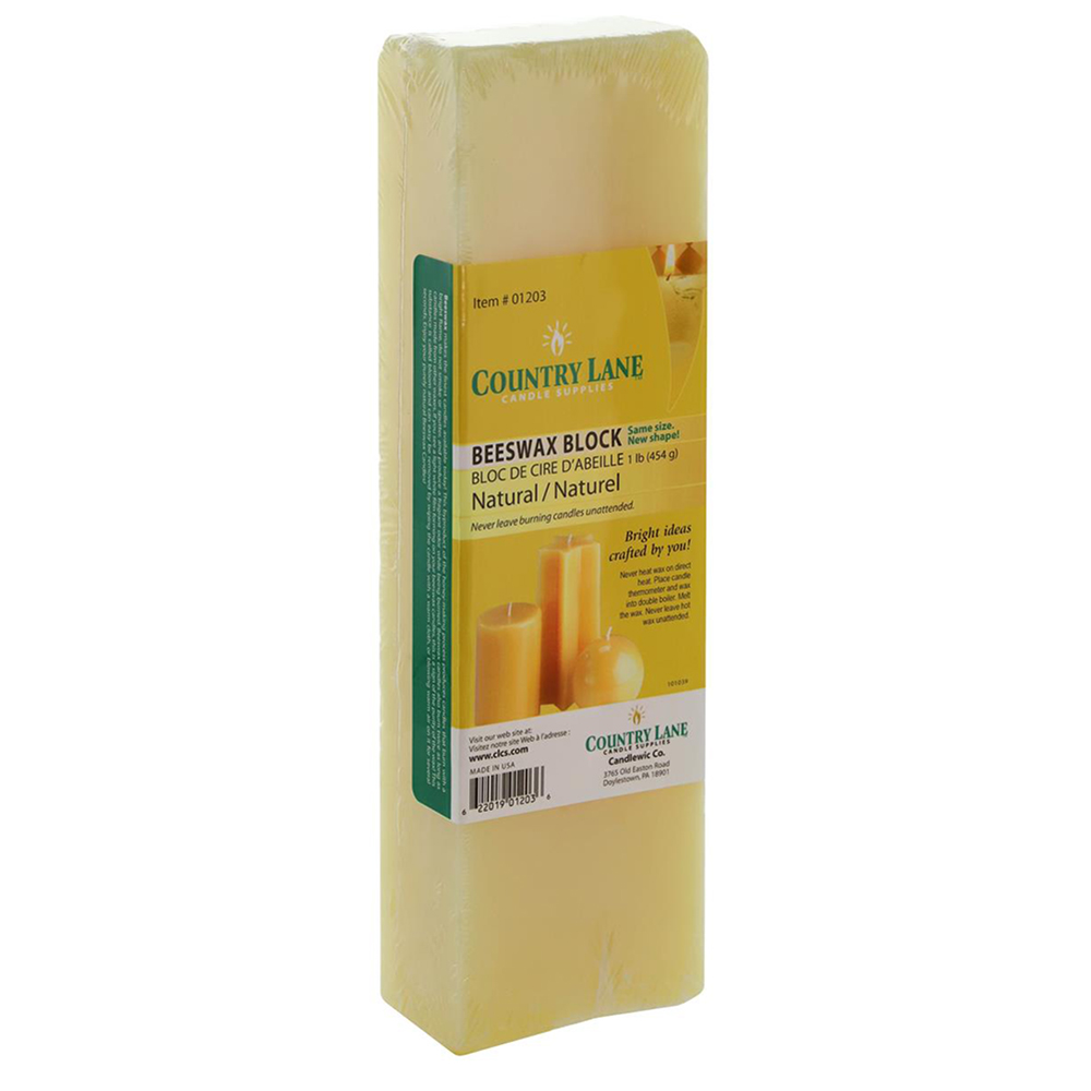 Country Lane Beeswax, Natural, 1lb