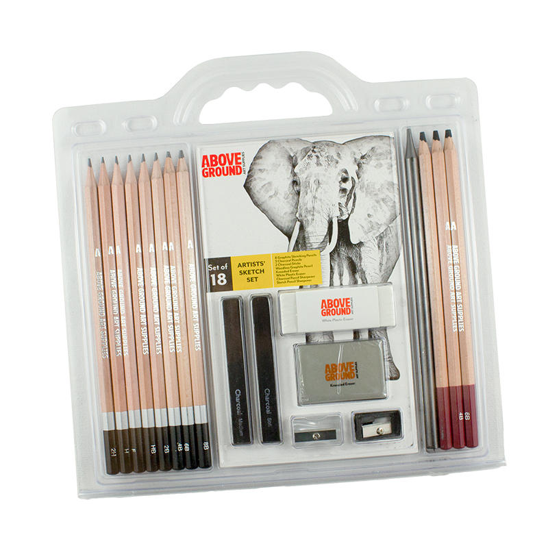 Above Ground Sketching Set - 18 pc