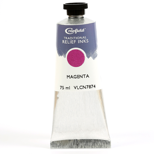 Caligo Traditional Relief Ink - Magenta - 75ml