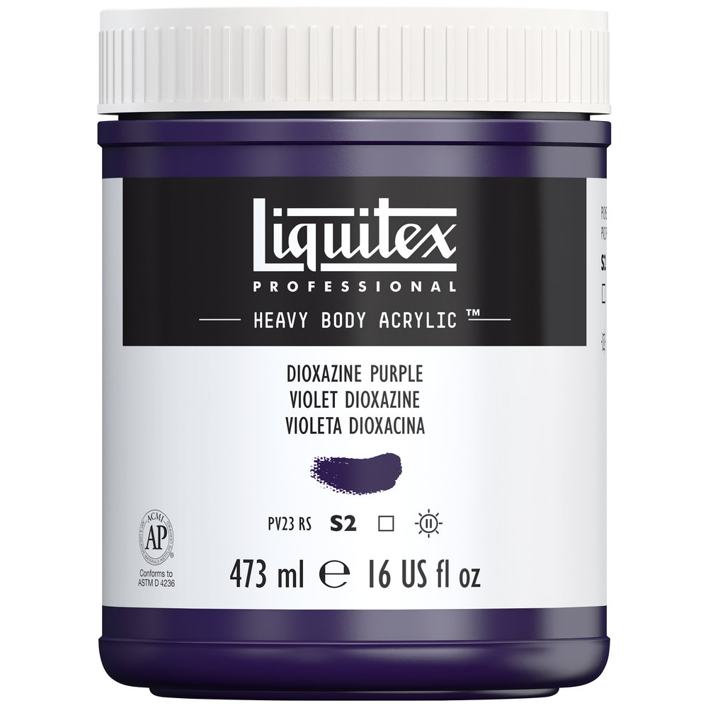 Liquitex - Heavy Body -  Dioxazine Purple - 32oz