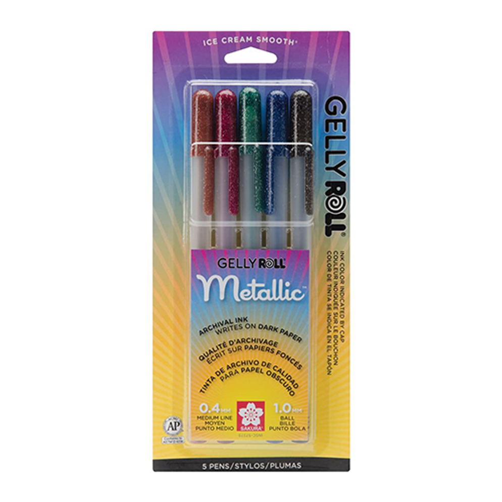 Sakura - Gelly Roll - Dark Metallic - Set of 5