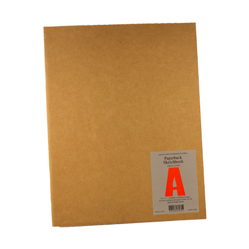 Above Ground Premium Paperback Sketchbook - Kraft - 8.5 x 11 in.