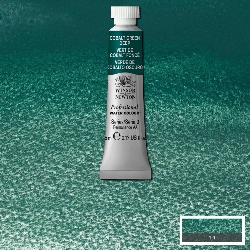 Winsor & Newton Professional Watercolour Cobalt Green Deep 5ml