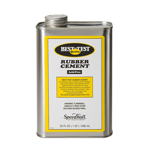 Best Test - Rubber Cement - 32oz