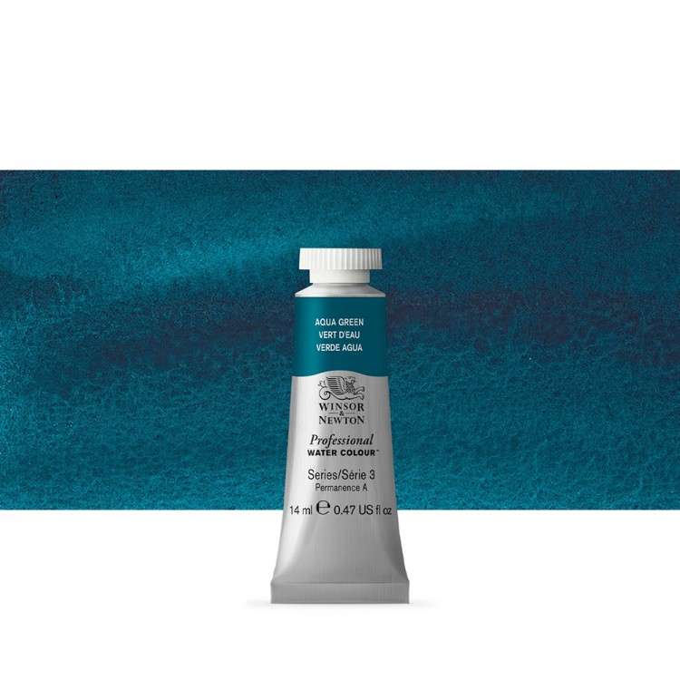 Winsor & Newton Professional Watercolour - Aqua Green - 5mL