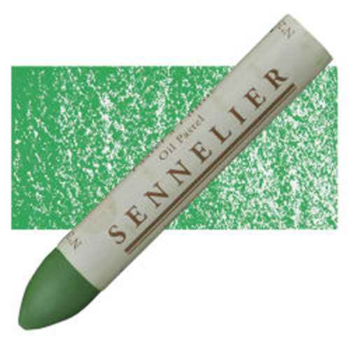 Sennelier Oil Pastel -  Permanent Green Light