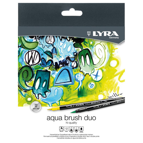 LYRA - Aqua Brush Marker - 12pk