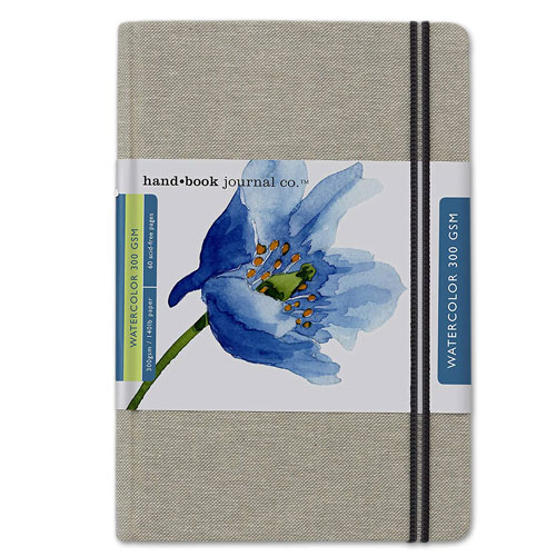 Travelogue Watercolor Journal - 8.25x5.5 - 300g