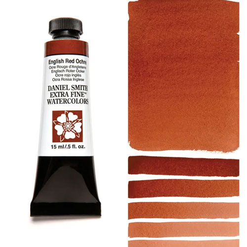 Daniel Smith Extra Fine Watercolor 15ml - English Red Ochre