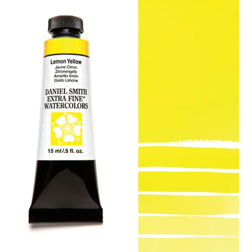 Daniel Smith Extra Fine Watercolor 15ml - Lemon Yellow 