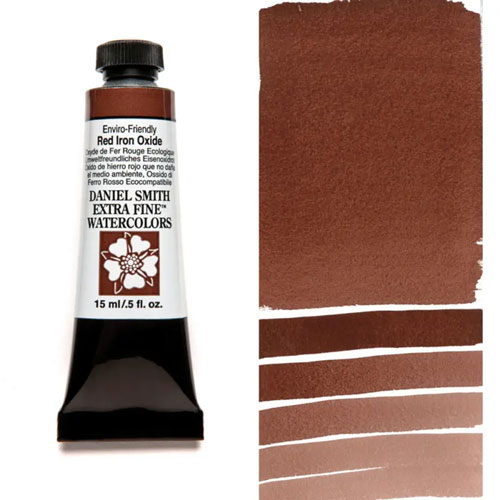 Daniel Smith Extra Fine Watercolor 15ml - Eco Red Iron Oxide 