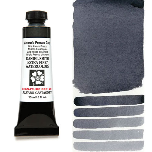 Daniel Smith Extra Fine Watercolor 15ml - Alvaros Fresco Grey 