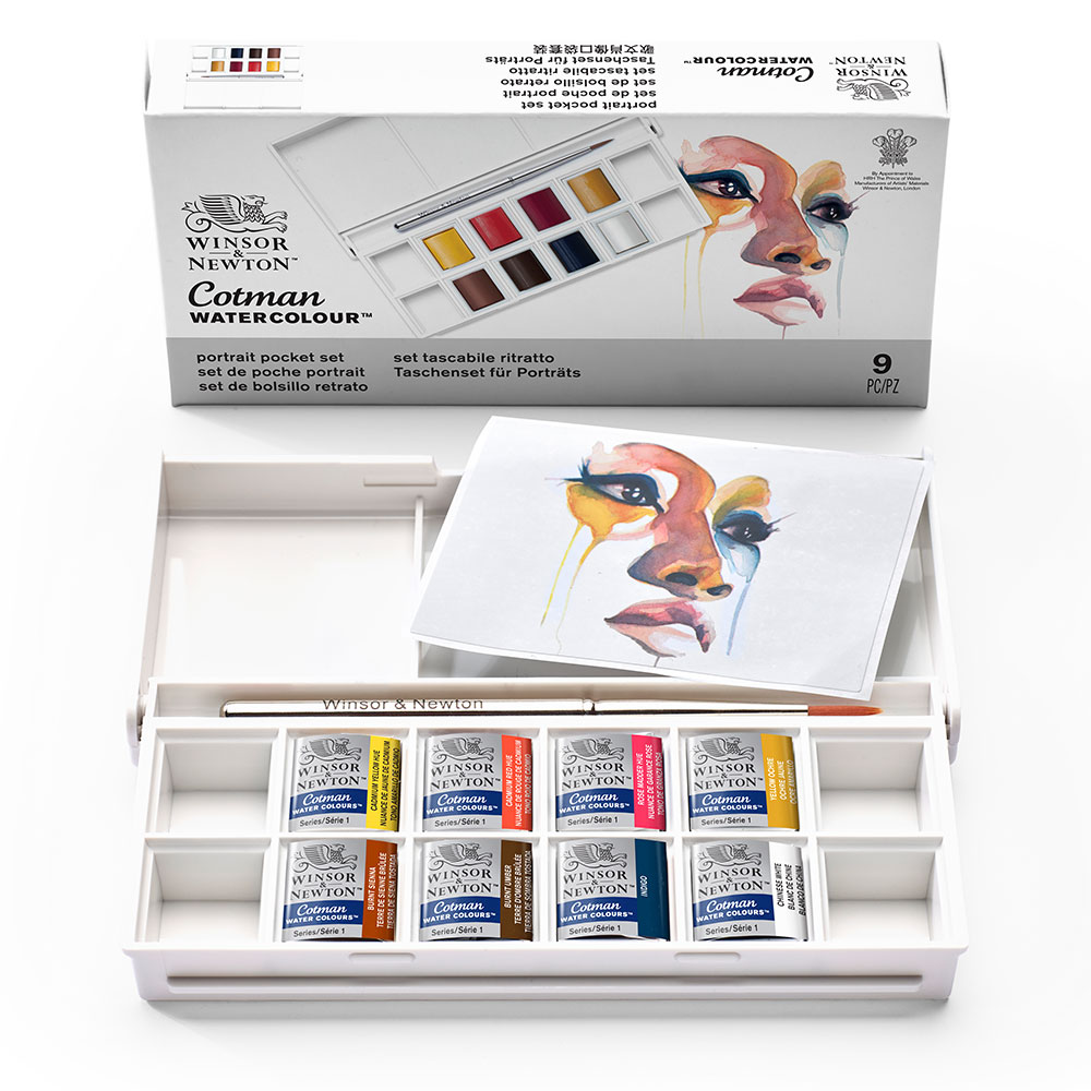 Winsor & Newton - Cotman Watercolour - Portrait Set