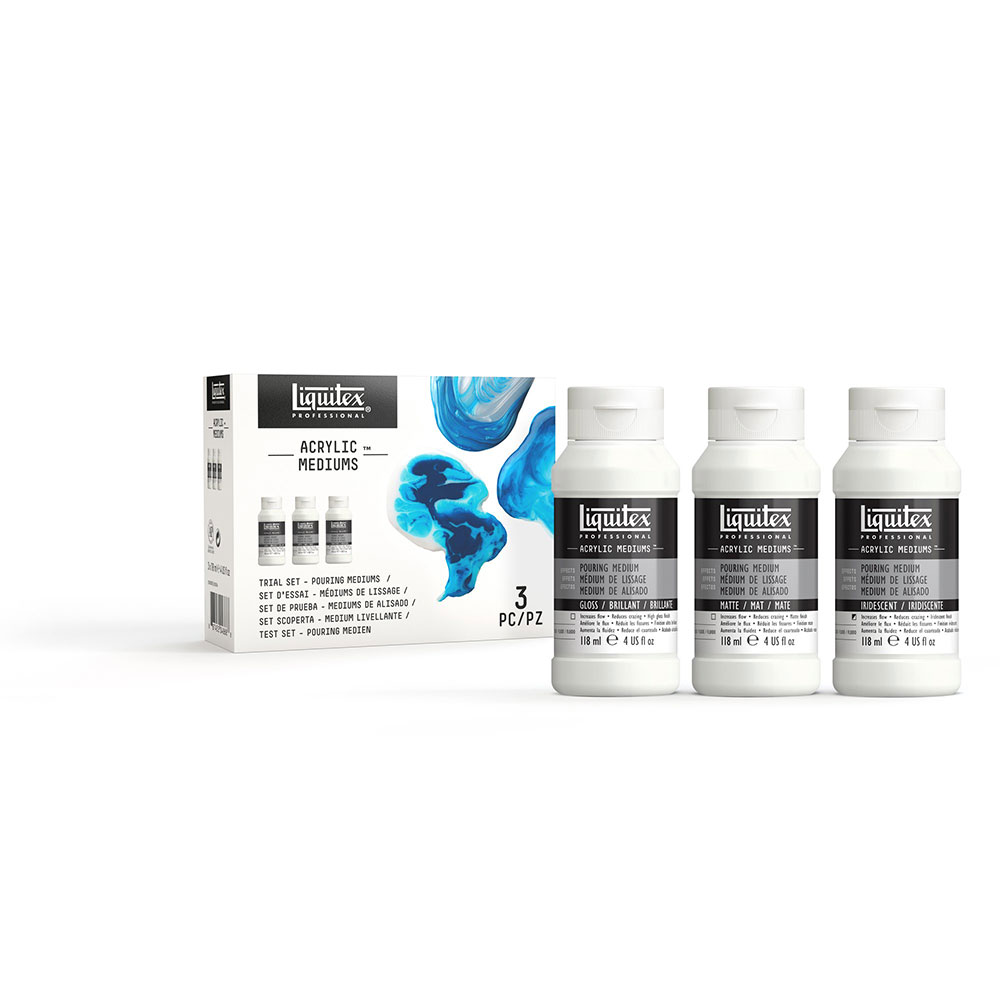 Liquitex - Pouring Mediums Trial Set