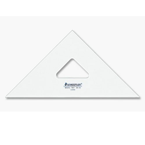 Staedtler Set Square Clear 8" 45/90