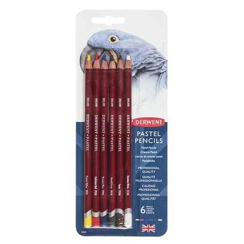 Derwent Pastel Pencils Set of 6