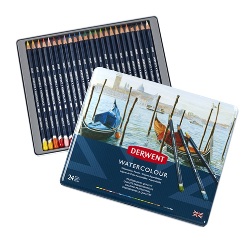 Derwent Watercolour Pencils Set of 24