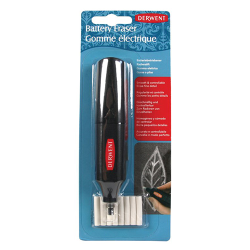 Derwent Battery Operated Eraser w/ 8 Refills