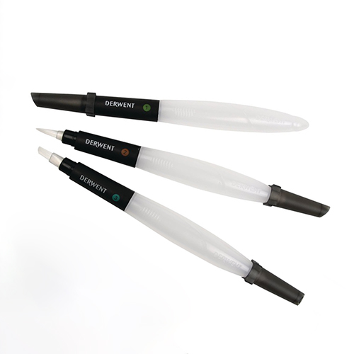 Derwent Waterbrush - Pack of 3 - Assorted Tips