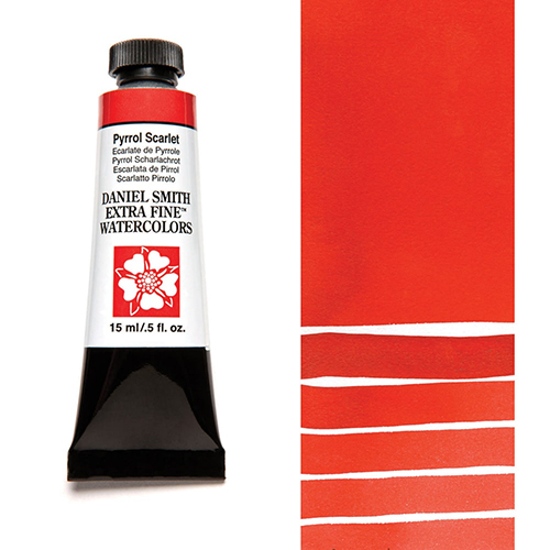 Daniel Smith Extra Fine Watercolor 15ml - Pyrrol Scarlet