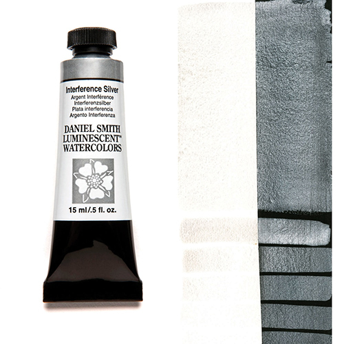Daniel Smith Luminescent Watercolor 15ml - Interference Silver