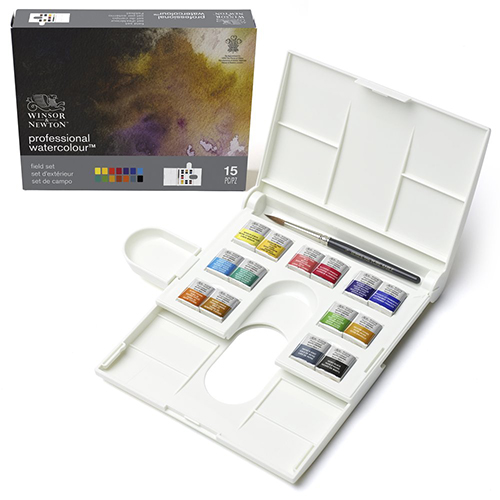 Winsor & Newton Artists Watercolour Paints - Compact Set