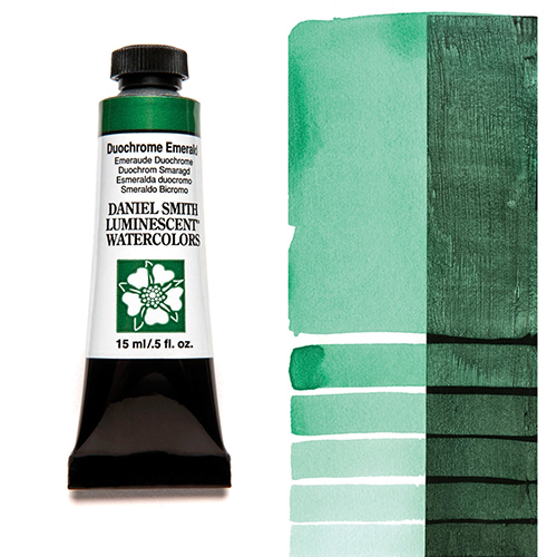 Daniel Smith Luminescent Watercolor 15ml - Duochrome Emerald