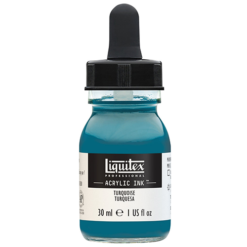 Liquitex Professional Acrylic Ink! – 30mL – Turquoise