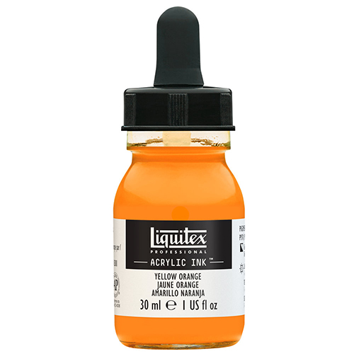 Liquitex Professional Acrylic Ink! – 30mL – Yellow Orange