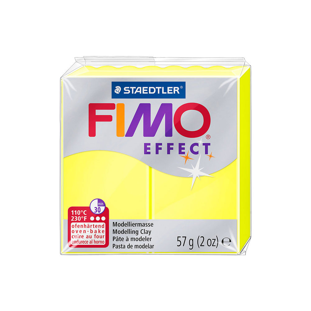 FIMO Effect - Neon Yellow - 2oz
