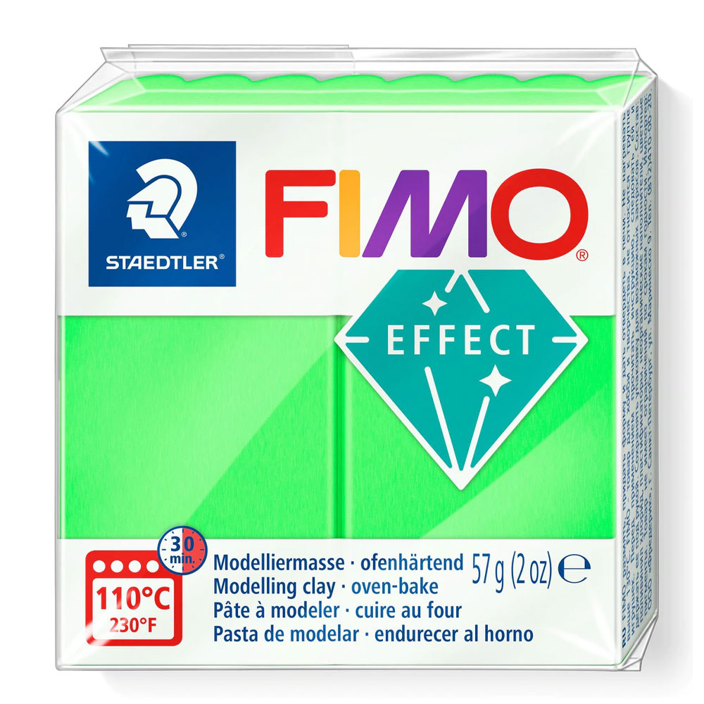 FIMO Effect - Neon Green - 2oz