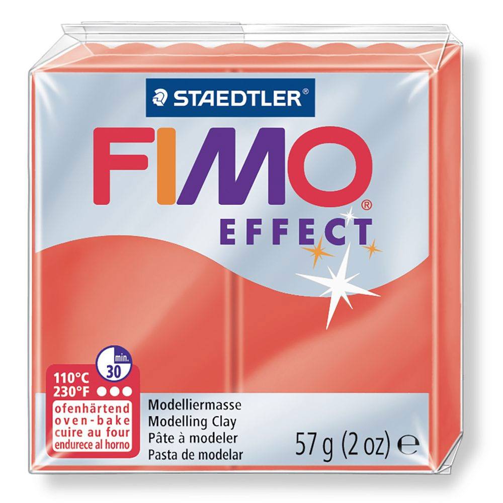 FIMO Effect - Translucent Red - 2oz