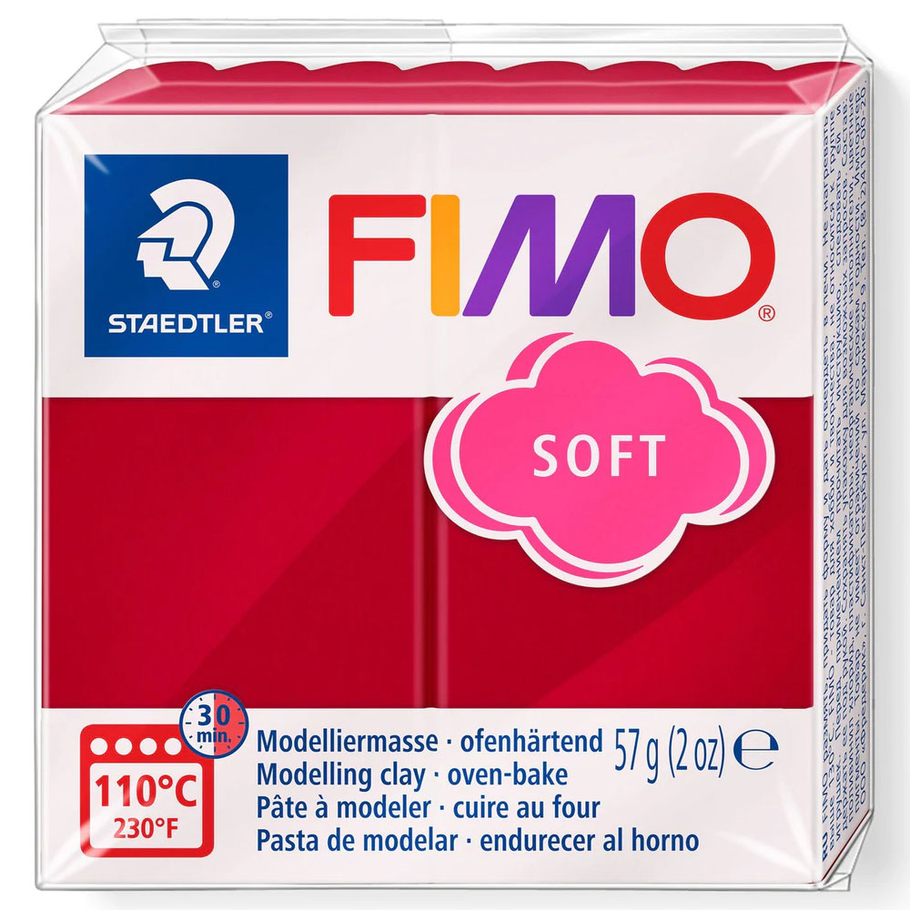 FIMO Soft - Cherry Red - 2oz