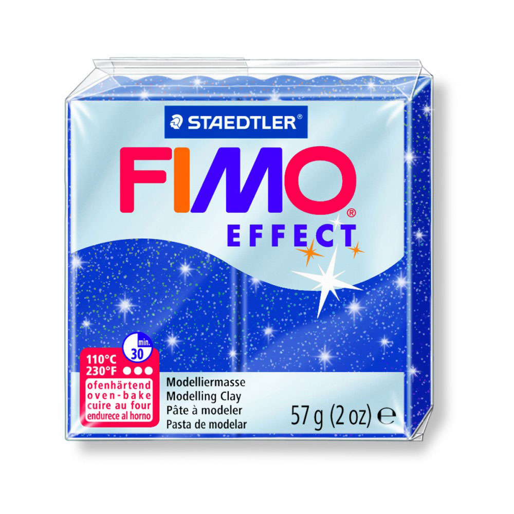FIMO Effect - Blue Glitter - 2oz