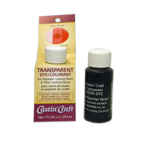 Transparent Red Dye 1oz, Carded