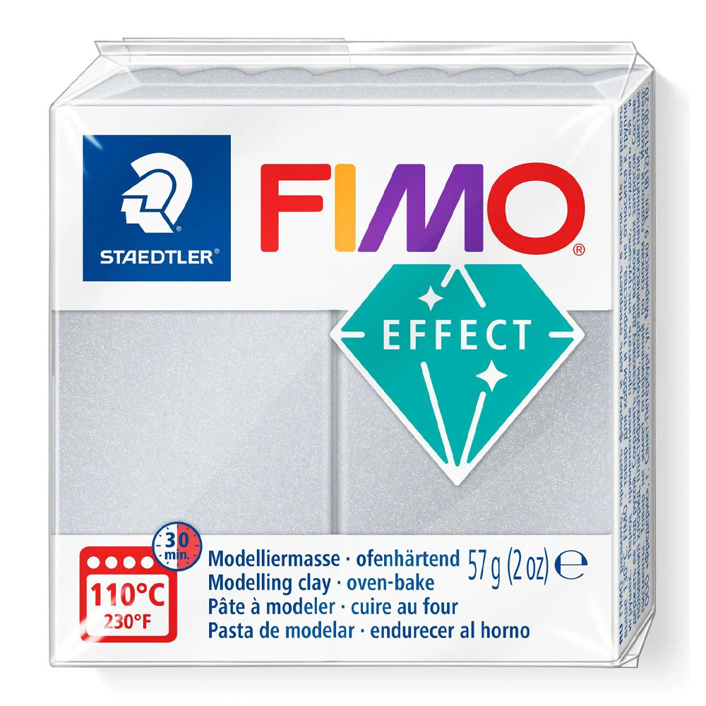 FIMO Soft - Pearl Silver - 2oz