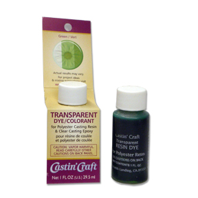 Transparent Green Dye 1oz, Carded