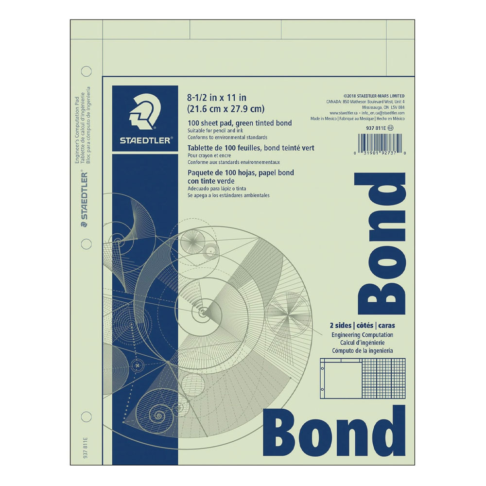 Staedler | Bond Pad | Engineer | 8.5x11