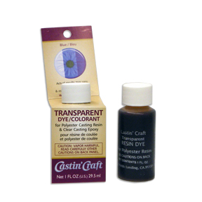 Transparent Blue Dye 1oz, Carded