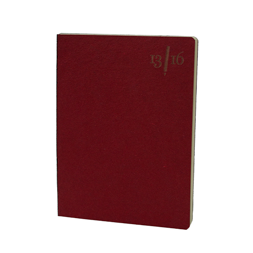 13 Note Memo Jotter 4x6 Red