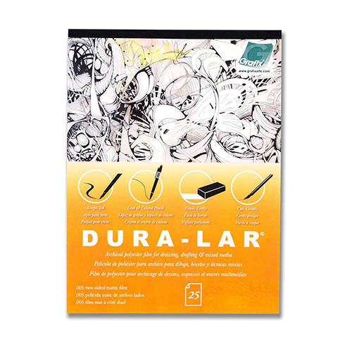 Grafix Dura-Lar Pad .005" Matte 11x14