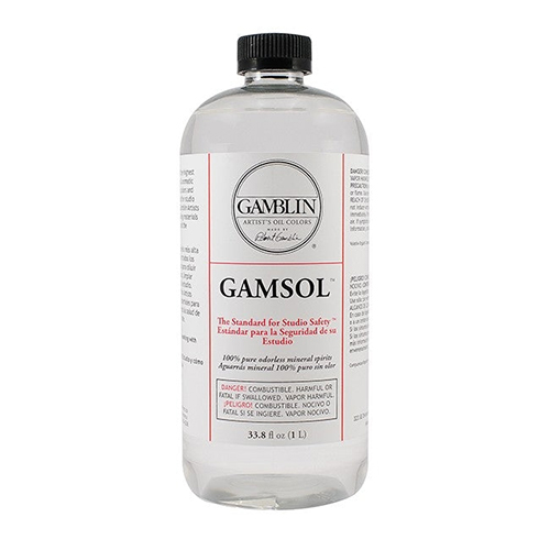 Gamblin Gamsol Odorless Mineral Spirits 33.8 oz