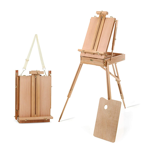 Coronado Large Wooden French Style Field & Studio Sketchbox Easel with  Artist Drawer, Palette, Easel - City Market