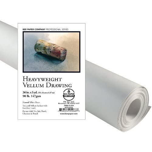 Bee Heavyweight Drawing Roll, 90lb, 36"x5 Yard