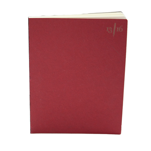 13 Note Memo Jotter 6x8 Red