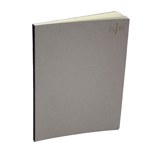 13 Note Memo Jotter 6x8 Grey