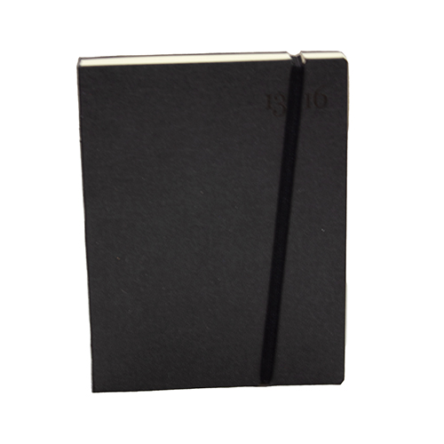 13 Note Planner 4x6 Black