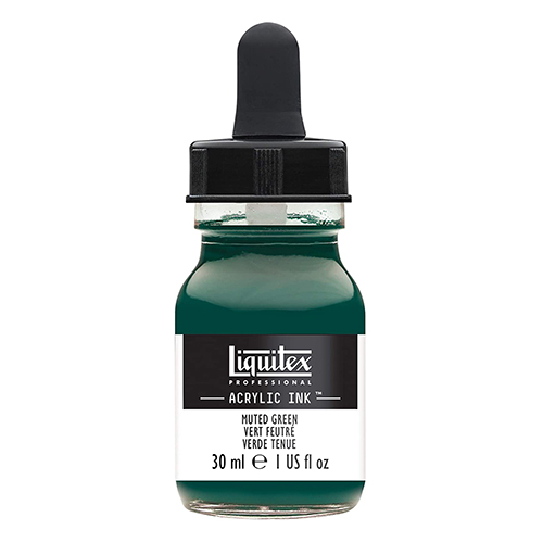 Liquitex Professional Acrylic Ink! – 30mL – Muted Green