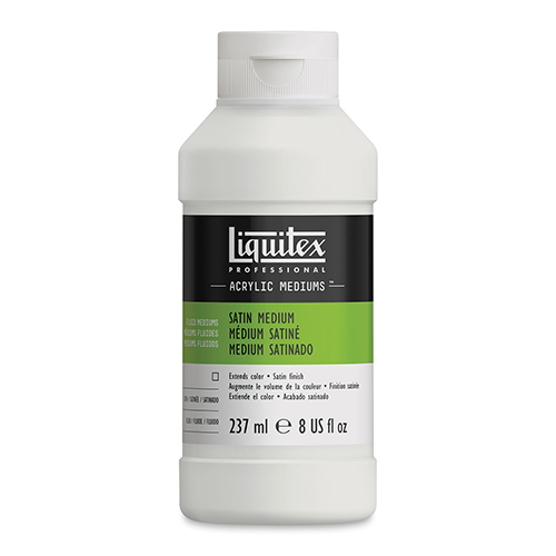 Liquitex Acrylic Medium - Satin - 8 oz