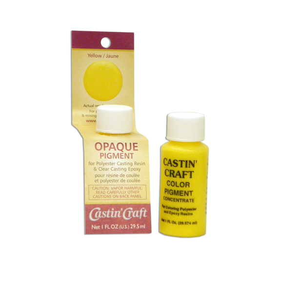 Castin'Craft Opaque Pigment - 1 oz, Yellow